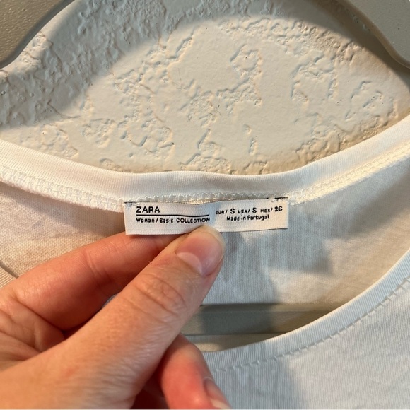 Women’s Zara fruit pear printed boxy style short sleeve tee size small S - Picture 4 of 6